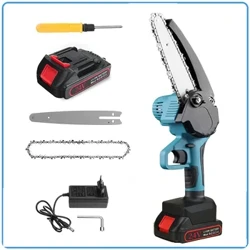 3000W 8 Inch 24V Mini Tỉa Cưa Điện Máy Cưa Xích Với Pin Lithium Gỗ Vườn Cắt Tỉa Thấy Dụng Cụ Điện