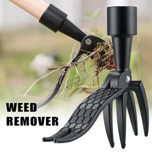 Aufrechter Unkrautzieher, Klaue, Aluminiumlegierung, manueller Unkrautjätkopf, Ersatz, Garten, Graben, Grasschaufel, Werkzeug, Wurzelentferner, ohne Stange