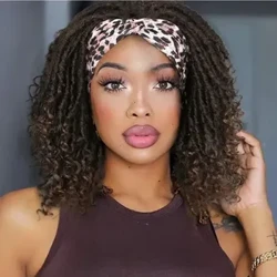 Parrucche per capelli in seta di ghiaccio Parrucca corta riccia in fibra ad alta temperatura per le donne Parrucche per cappelli da donna in stile europeo americano