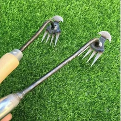 Ot-çöpler artefakt ýok etmek Ot-çöp guraly polat ot-çöpler 4 diş goşa maksatly ot-çöpler bag üçin el aýyrmak guraly
