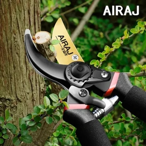 AIRAJ 1pc Multifunctional Pruning Shear Garden Tools Heavy Duty Ultra Sharp Hand Pruners, Professionelle Gaart Scheren