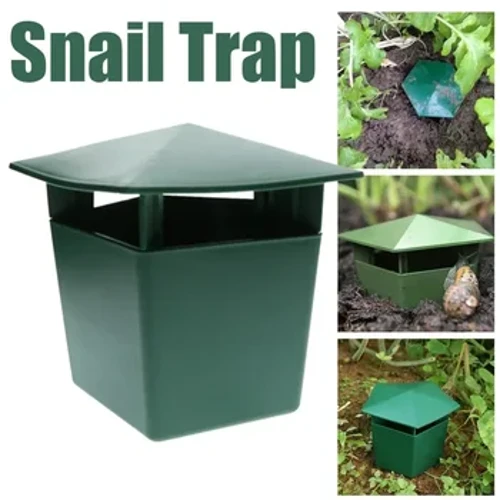 Thân Thiện Với Môi Trường Ốc Lồng Sên Nhà Ốc Bẫy Bắt Sâu Mồi Trạm Dụng Cụ Động Vật Máy Đuổi Côn Trùng Vườn Trang Trại Bảo Vệ
