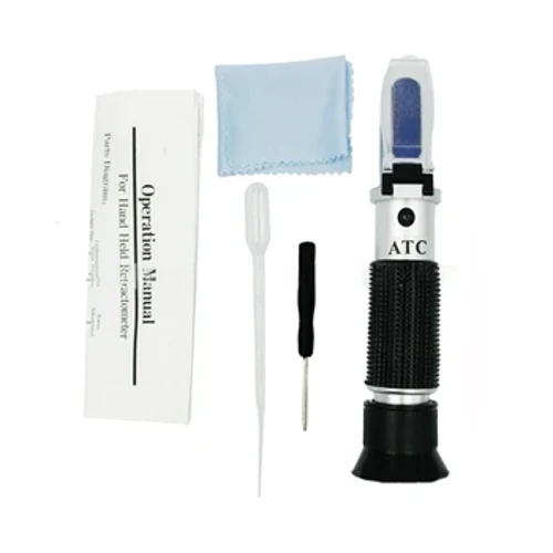 Sugar Refractometer Index-Tester Wine Concentration Meter Densitometer Drop Shipping