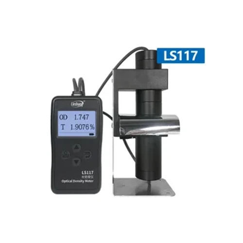 Linshang LS117 Yoğunluk Ölçer Optik Yoğunluk Ölçer Test Nokta Alanı Alüminyum X-ışını Filmi OD VLT Geçirgenliği ile Xrite 341C'yi Değiştirin