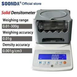 300g/0.01g/0.001g/cm3 Solid Densitometer para sa Rubber Plastics Particles Mga Gulong Glass Sponge Ceramics Density Tester Densimeter