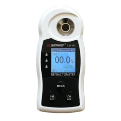 SW-593 Digitální refraktometr ATC Brixometr cukru Ovoce Potraviny Nápoje Víno Alkohol Pivo Obsah cukru Hustoměr Tester Nástroje