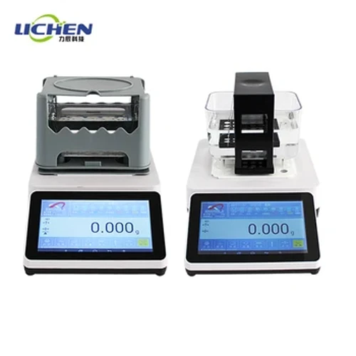 Máy dò nhựa cao su rắn PVC tỷ trọng kế điện tử đo mật độ Mật độ kế