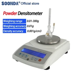 300 g/0,01 g/0,001 g/cm3 denzitometer v prahu za vulkanizirano gumo, premog, keramične materiale, tester gostote tal