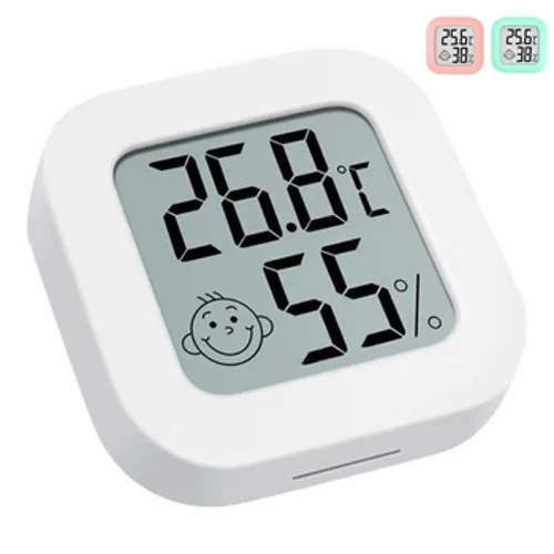 LCD sanly termometr gigrometr ýapyk otag Elektron temperatura çyglylyk ölçeg datçigi Öý üçin howa menzili