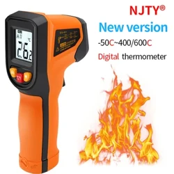 Brezkontaktni digitalni infrardeči termometer Laserski merilnik temperature Pirometer Imager Higrometer Termometro infrarojo Svetlobni alarm