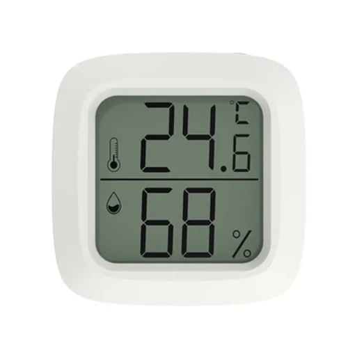 Mini LCD Termometro Digitala Higrometroa Barneko Tenperatura Elektronikoa Higrometroa Sentsore-neurgailua Etxeko Termometro Elektronikoa