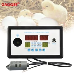 W9005 Controler de temperatură umiditate Incubator Controler automat de ouă multifuncțional AC110-220V / DC 12V Termostat de incubare