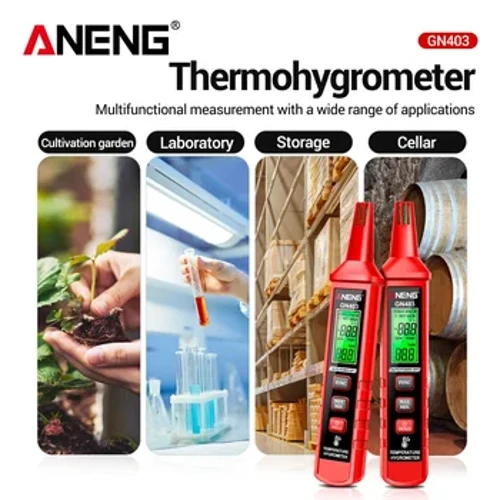 ANENG GN403 Tester di umidità della temperatura intelligente Igrometro digitale ad alta precisione con strumenti per misurare l'umidità del punto di rugiada ambientale