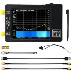 Jaunināts rokas mazs spektra analizators TinySA 2,8 collu displejs 100kHz līdz 960MHz ar ESD aizsargātu versiju