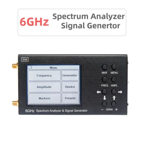 Neie SA6 6GHz Portable Spectrum Analyzer Signal Generator 3G 4G LTE CDMA DCS GSM GPRS GLONASS