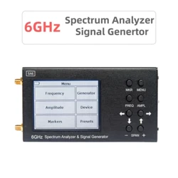 Ny SA6 6GHz Portabel Spectrum Analyzer Signal Generator 3G 4G LTE CDMA DCS GSM GPRS GLONASS