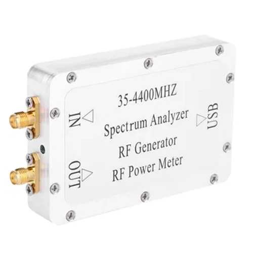 35-4400MHz Spectrum Analyzer CNC Aluminium Alloy Shell Sapuan Sumber Power Meter