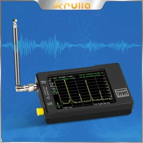 Máy phân tích phổ nhỏ cầm tay TinySA 2.8 "Hiển thị 100 KHz đến 960 MHz với phiên bản được bảo vệ ESD V0.3.1_E