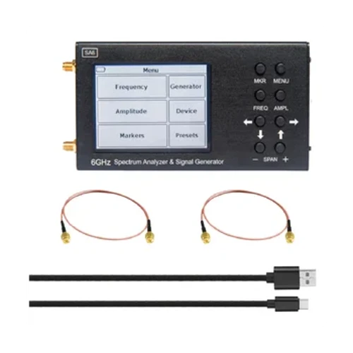 Bærbar 6GHz Spectrum Analyzer SA6 Signal Generator Wi-Fi 2G 4G LTE CDMA GSM Beidou GP
