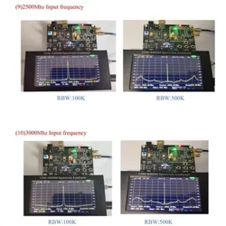 4,3 Zoll TFT-Farb-LCD-Bildschirm Handheld-Spektrumanalysator 35M-4400 MHz Spektrumanalysator