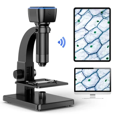2000x microscópio digital de alta potência wifi hd para wifi pc hold bracketad lupa escola crianças ciência lupa