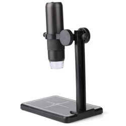 Microscope électronique Endoscope 1000X, 8 LED, WIFI, Portable, avec support élévateur, Zoom, caméra, loupe pour PC, téléphone Portable