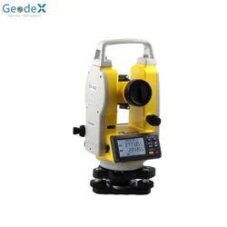 Instrumento de levantamento topográfico digital GEODEX Theodolite DT-102 com teodolito eletrônico de prumo a laser