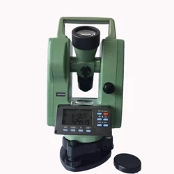Instrumento de levantamento topográfico de teodolito digital com prumo óptico