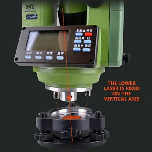 DE2A Green Dual Laser Ingeresing and Mapping Instrument Theodolite Ingineering Ingineering Instrument Instrument De2a Прецизност DE2A
