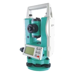 Instrumen Surveying Presisi Tinggi SD2A murah laser merah digital 30x Elektronik Theodolite/digital theodolite