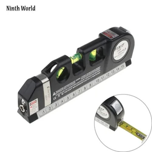 Λέιζερ στάθμης λέιζερ 8FT/25m Ninth World Vertical Measure Aligner Standard and Metric Laser Level Level