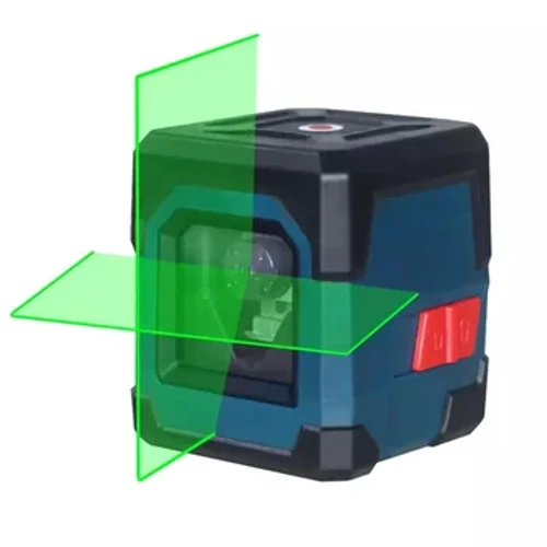 Hanmatek Misuratore di livello laser Livellamento automatico a 2 linee linee verticali e orizzontali linea trasversale orizzontale laser a raggio rosso verde