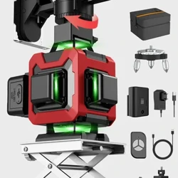 Weiddw 8/12/16 Vrstice Professional Laser Level 3D/4d vodoravna in navpična 360 izravnava laserskih zelenih žarkov