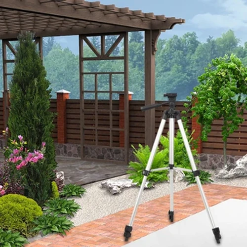 Öz-özüňi tekizlemek lazer derejesi Tripod sazlanylýan beýiklik towuk üçburç stendiň ýaýy