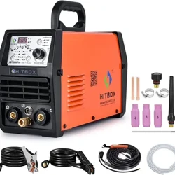 Hitbox HBT2000P Cold Tig Mașină de sudare HF Tig Spot 145A Pulse 1-900ms Reglare Tig Arc Stick Sudder Soldadora Tig
