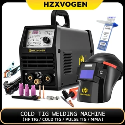 HZXVOGEN spawarka TIG na zimno HBT2000PII 145A impuls 1-900ms regulacja TIG HF TIG punktowy TIG ARC spawacz lutowniczy tig