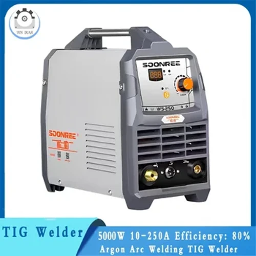 2-7.5KW Argonsko lučno zavarivanje 0.3-4MM TIG aparat za zavarivanje 250A 220V inverter plin za zavarivanje nehrđajući čelik, ugljični čelik