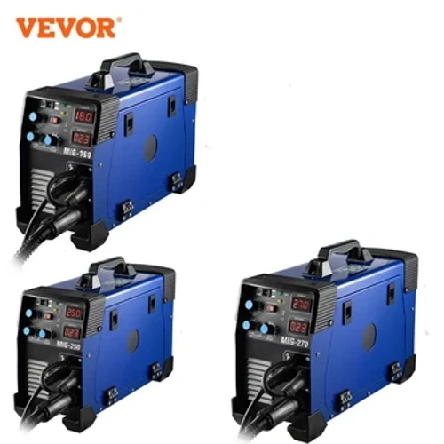 Peiriant Weldio VEVOR 220V Weldiwr MIG MMA TIG 3 Mewn 1 Combo Gwrthdröydd Weldiwr Offer Weldio IGBT160A 250A 270A