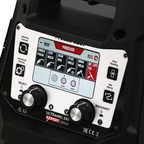 DECAPOWER ULTRAMIG EXPERT 230A Double Impulse pusautomātiski MIG metinātājs MAG MMA LIFT TIG gāzes bezgāzes metināšanas iekārta