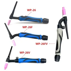 TIG Torch Corff Argon Weldio Ffagl Pennaeth WP26 Flex Air Oeri Nwy Twngsten Arc Weldiwr GTAW A-200 Flex Torch