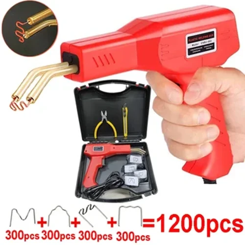 Palasitika Uila Meafaigaluega Ta'avale Vevela Stapler u'umea Meafaigaluega Staple PVC toe fa'aleleia masini Pa'u ta'avale Toe fa'alelei Stapler Meafaigaluega