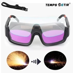 Solar Automatic Dimming Welding Salamin, Welding Helmet, Sambahayan Anti-glare Salamin, Espesyal na Arc Welding Machine Goggles Tool