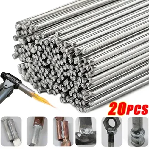 20/10 Cái Nhiệt Độ Thấp Dễ Tan Nhôm Đa Năng Bạc Hàn Cored Dây Cần Hàn Không Cần Hàn Bột hàn Thanh