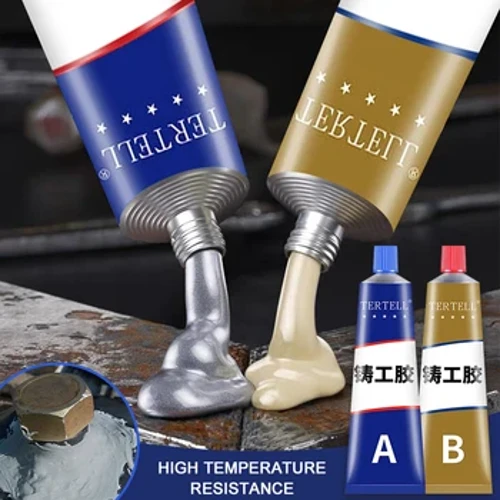 Močno industrijsko lepilo High Strength Magic AB Casting Glue tekoča kovinska pasta za popravilo tesnilna masa za popravilo kovin s hladnim varjenjem