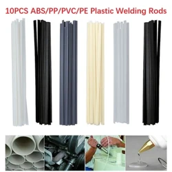 10 adet plastik kaynak çubukları ABS/PP/PVC/PE kaynak çubukları plastik kaynakçı tabancası araba tampon oto tamir kaynak malzemeleri 20CM
