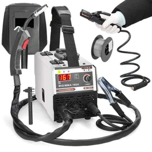 2 Sa 1 MIG MMA Welding Machine Non-Gas Gas-Shielded ARC Welder Awtomatikong Wire Feeding Contact Welding IGBT DC Inverter Welder