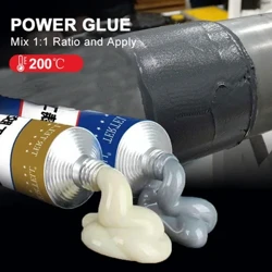 Malakas na Metal Repair Glue High Strength Cold Welding Glue Magic Plastic Repair Casting Adhesive Heat Resistance AB Glue Sealant