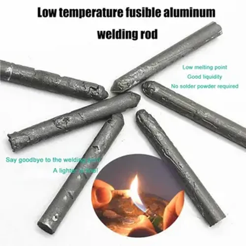 Powdwr Cord Weldio Rod Alwminiwm Tymheredd Isel Hawdd Toddi Alwminiwm Sodro Rod Weldio Dim Angen Offer Weld Solder
