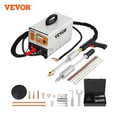 VEVOR Auto Plaatwerk Reparatie Machine3 KW 220 V met 2 Laspistolen 6 Modi Puntlasmachine met LCD