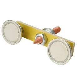 Cap magnetic de sudare electrică unealtă de sârmă de împământare Clemă cu magnetism puternic Magnet de sudare în masă Puternic Spotter Legare la pământ cu aspirație